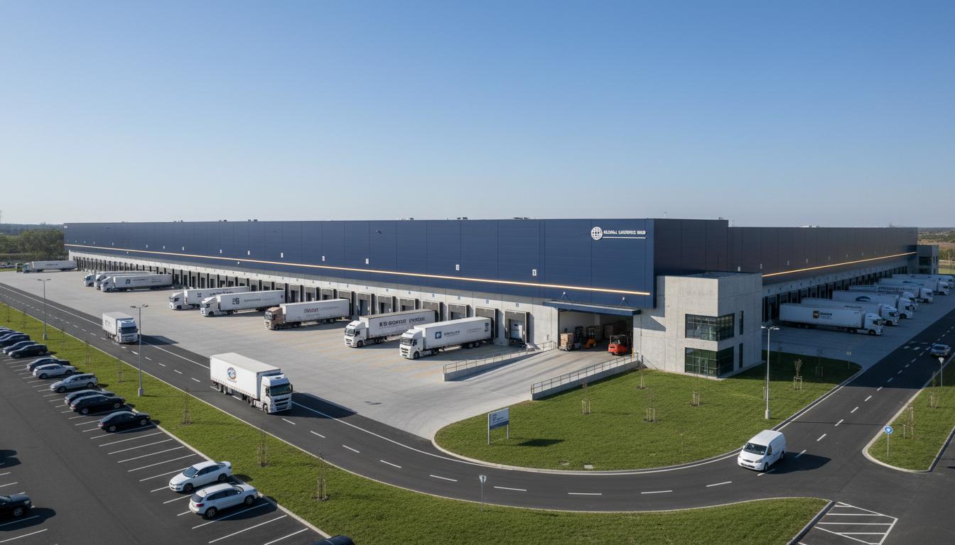 Global distribution center for commercial logistics and B2B supply coordination